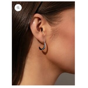 Uncommon James Silver Hoop Earrings